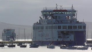 Wightlink Ferries  Wight Sun  Lymington to Yarmouth [upl. by Udella656]