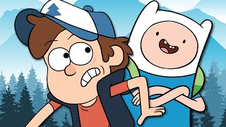 Finn the Human vs Dipper Pines Epic Rap Battles of Cartoons Season 1 [upl. by Gusta]