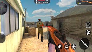 Gun Action 2  World War FPS Shooter Game  Military Area Online Strike  Android Gameplay [upl. by Lu643]