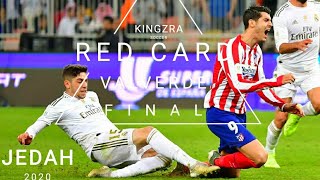 Process Tackling Red Card Valverde to Morata Final Supercopa [upl. by Paske429]