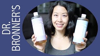 How I Use Dr Bronners Soap [upl. by Ecnerat]