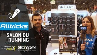 Compex  Salon du running 2017 [upl. by Einahpets]