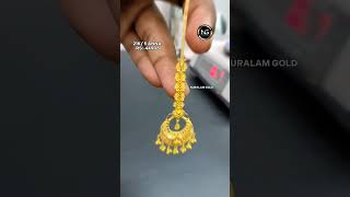 টায়রা ডিজাইন। টিকলি ডিজাইন  Tyra design  tyradesign tiklidesignshorts nuralamgold gold [upl. by Ahron865]