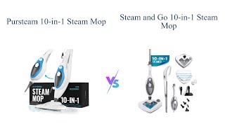 PurSteam 10in1 vs Steam and Go 10in1 Steam Mop 🧼🔥 [upl. by Gnus768]