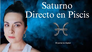 Lecciones y Recompensas de Saturno directo en Piscis saturnoenpiscis saturno piscis [upl. by Nomled]