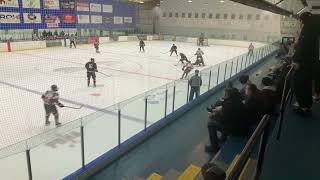 Ponoka 2nd goal from Ponoka Stampeders vs Airdrie Techmation Thunder jr b hockey [upl. by Nohsram]