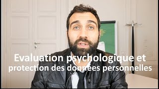 Évaluation psychologique en ligne amp RGPD [upl. by Neumeyer]