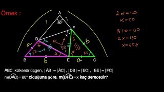 ÜÇGENLER  BENZERLİK6  EŞLİK  GEOMETRİ  METİN HOCAM [upl. by Dolley106]