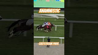 FloridaBred Anamnestic and Paco López prevail in the 11th race GulfstreamPark SunshineMeet [upl. by Sperling759]