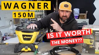 Wagner Control 150 Review amp Demo  Budget Airless Sprayer [upl. by Nitnelav]