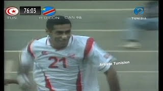 CAN 1998 Tunisie vs RD Congo 21  Les Buts du Match 12021998 [upl. by Inigo]