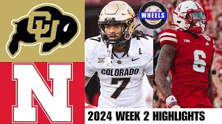 Colorado vs Nebraska  Full Game Highlights  2024 College Football Highlights [upl. by Hgeilhsa]