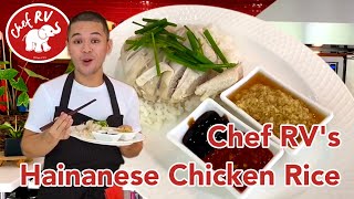 EASY HAINANESE CHICKEN RICE [upl. by Pavlov]