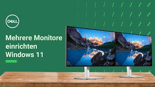 Mehrere Monitore einrichten │ Windows 11 [upl. by Sylado]