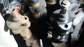 How to tell a cast crankshaft from a forged Easy way to identify forged steel crankshafts from cast [upl. by Cyrus]