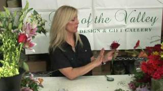 Wedding Flowers amp Floral Arrangements  How to Make a Corsage [upl. by Leahcim]