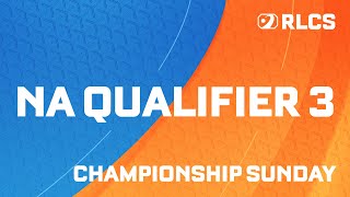 RLCS MAJOR 1  NA ONLINE QUALIFIER 3  DAY 3 [upl. by Cal257]