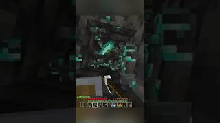 Funny Minecraft Diamond Mining  shorts minecraft youtubeshorts viral [upl. by Cerellia]