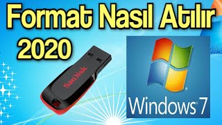 Windows 7 Format Atma Ve Format Sonrası Yapılması Gerekenler  2020 [upl. by Neehs983]