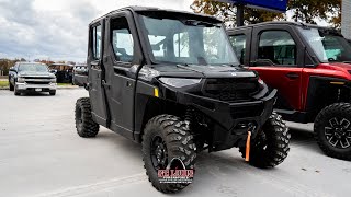 2025 Polaris Industries RANGER CREW XP 1000 NS ED ULT  ONYX BLACK Ultimate [upl. by Colon751]