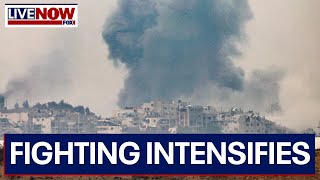 IsraelHamas war Intense fighting in southern Gaza humanitarian crisis worsens  LiveNOW from FOX [upl. by Yeclehc]