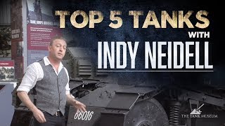 Indy Neidell  Top 5 Tanks  The Tank Museum [upl. by Enelcaj]