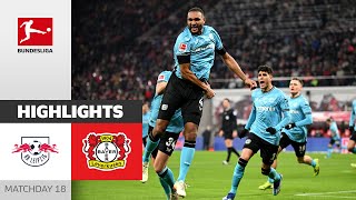 RB Leipzig  Bayer 04 Leverkusen 23  Highlights  Matchday 18 – Bundesliga 202324 [upl. by Adas]