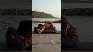 30 Days of yoga  Day 9  Ardha Baddha Padma Paschimottanasana Half Bound Lotus pose MS Nautiyal [upl. by Gniw397]