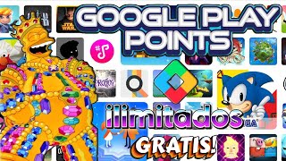 GOOGLE PLAYPOINTS ILIMITADOS GRATIS compra tus juegos y recargas con este evento  parte 2 [upl. by Ravahs]