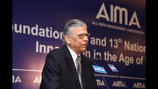 Vijay Kelkar wins the AIMA Public Service Excellence Award [upl. by Nonnac]