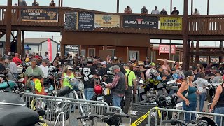 Buffalo Chip Campground Checkin continues Very busy day at the Buffalo Chip Sturgis 2024 [upl. by Sidnala]