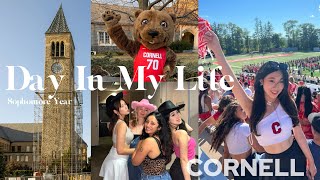 A DAY IN MY LIFE AT CORNELL Sophomore Year [upl. by Yartnoed]