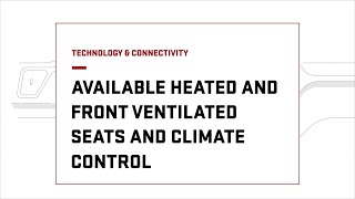 Heated amp Ventilated Seats and Climate Controls  GMC [upl. by Adihaj842]