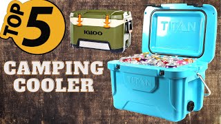 ✅ TOP 5 Best Camping Coolers Today’s Top Picks [upl. by Pascia482]