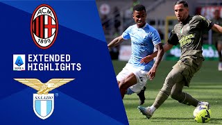 AC Milan vs Lazio Extended Highlights  Serie A  CBS Sports Golazo [upl. by Hammond]