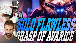 SOLO FLAWLESS TITAN GRASP OF AVARICE DUNGEON  Destiny 2 [upl. by Sarid]