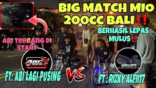 LAGA GEGER GEDEN MIO 200cc BALI‼️Savika H2c BWR VS KT Speed ABC Team 013‼️ balapbali mio200cc [upl. by Bocock]