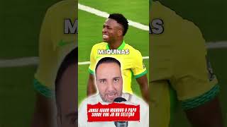 Jorge Iggor “Vinicius Jr Está Devendo MUITO pra SELEÇÃO BRASILERA” vinijr selecaobrasileira [upl. by Emmanuel]