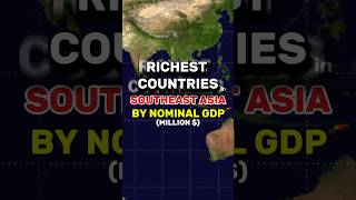 Richest Countries in Southeast Asia by Nominal GDP million   Historeeg gdp richestcountries [upl. by Hugh]