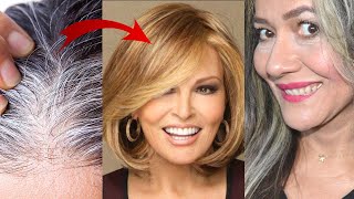 MELHOR COR de TINTA para CLAREAR e COBRIR BRANCO CABELO COM LUZES HairTutorial [upl. by Zetta]