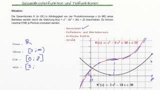 Teil 7 Grenzkosten  Berufliches Gymnasium Klasse 12 [upl. by Nellek354]