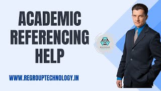 Academic Referencing Help I Regroup Technology [upl. by Thompson]