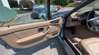 1997 BMW Z3 19L ROADSTER WALK AROUND VIDEO STOCKB82886 [upl. by Aissela]