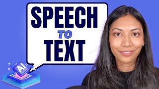 Best FREE Speech to Text AI in 2024 [upl. by Haleehs]