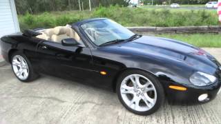 2003 JAGUAR XK8 CONVERTIBLE FULL TOUR startup exhaust engine interior exterior [upl. by Nilrev757]