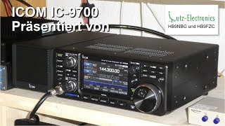 ICOM IC9700 LiveDemo inkl SATQSO – eine Präsentation von HB9NBGHB9FZC [upl. by Delilah]