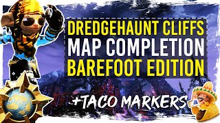 Guild Wars 2  Dredgehaunt Cliffs Map Completion with TacO Markers [upl. by Mimi]