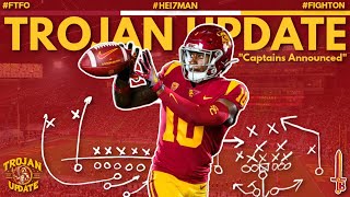 Trojan Update  Captains Revealed  Injury Updates  Ryder Lyons Update  USC In The NFL [upl. by Nessaj]