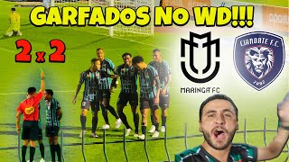 COM PENALTI ABSURDO NÃO MARCADO E 4 GOLS EMPATAMOS  MARINGÁ 2 X 2 CIANORTE NO PARANAENSE 2024 70 [upl. by Cherianne336]