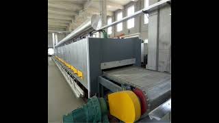 Stainless steel drying and sintering mesh belt furnace  Hengli Furnace Industry [upl. by Adnawyt404]